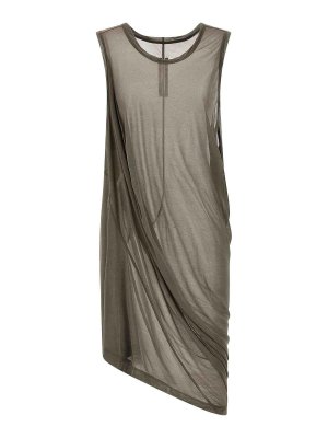 RICK OWENS: トップス＆タンクトップ - トップ/タンクトップ - グレー