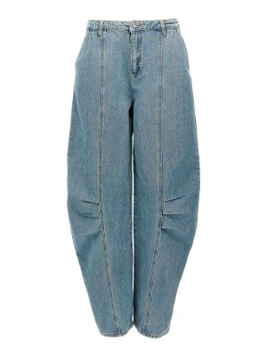 ROTATE Birger Christensen: Jeans évasés - Jean Bootcut - Bleu Clair