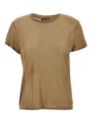 TOM FORD: T-shirts - T-Shirt - Marron