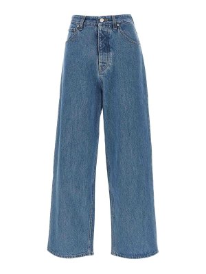 VETEMENTS: Bootcut - Bootcut Jeans - Blau