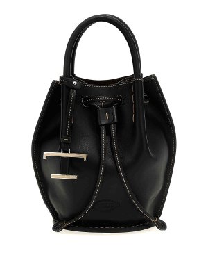 TOD'S: Sacs à main - Sac Cabas - Noir