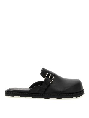 MOSCHINO: Mules - Mules - Noir
