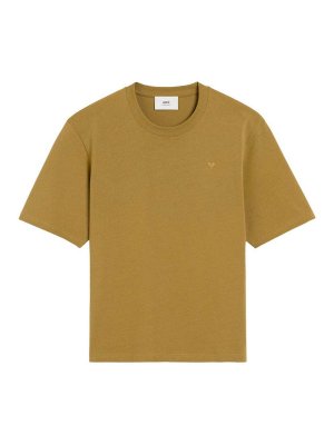 Ami Paris Adc T-Shirt - Green - Women | UTS027726376 | thebs.com