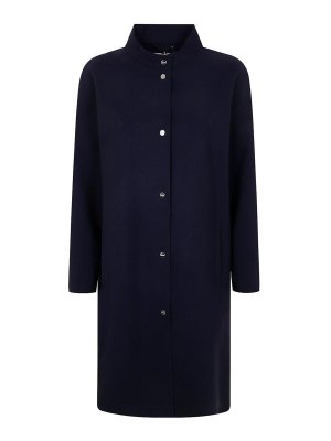 N° 21 Woman Coat Blue N0213028 6490 N° 21 Outlet: Coat woman - Blue | N° 21 coat N0213028 online