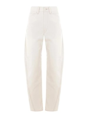 LEMAIRE: Pantalons casual - Pantalons Décontractés - Blanc