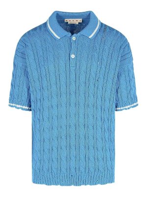 Marni: Polos - Polo - Azul Claro