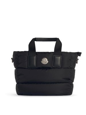 MONCLER: cross body bags - Small  Black Nylon Bag