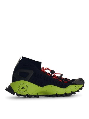 ADIDAS BY STELLA MCCARTNEY: trainers - Seeulater 2 Black Synthetic Fabric Sneakers