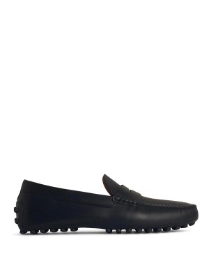 TOD'S: ロファー＆スリッパ - ローファー - 黒