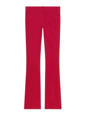 Courreges: casual trousers - Bootcut Trousers