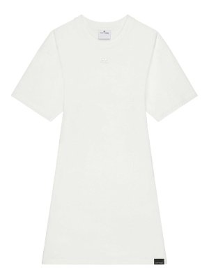 Courreges: short dresses - Cotton Mini Dress