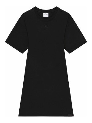 Courreges: short dresses - Cotton Mini Dress