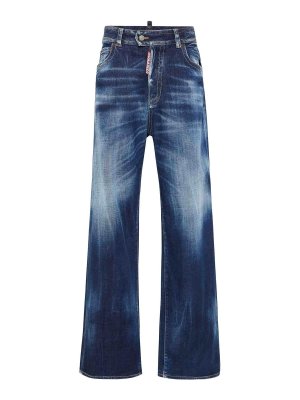 DSQUARED2: Bootcut - Bootcut Jeans - Dunkelblau