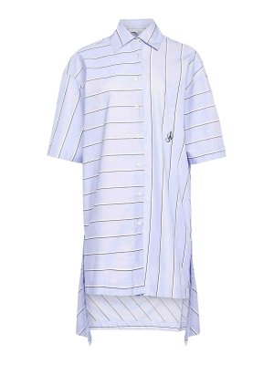 J.W. ANDERSON: Robe longueur genou - Robe Au Genou - Bleu