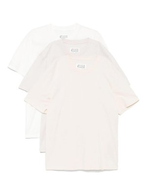 Maison Margiela: T-shirts - T-Shirt - Weiß