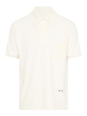 Maison Margiela: Polos - Polo - Beis Claro