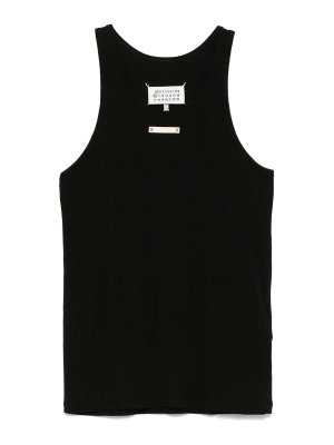 Maison Margiela: Tops und Tank Tops - Top - Schwarz