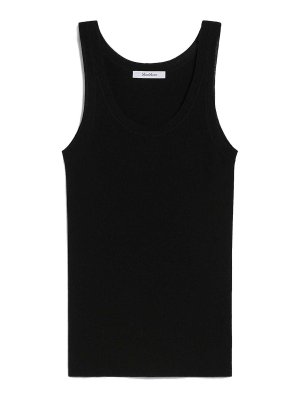 Max Mara: Tops & Tank tops - Eliadi Ribbed Wool Top