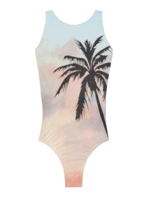 Palm Angels: one-piece - Sunrise Palm Swimsuit