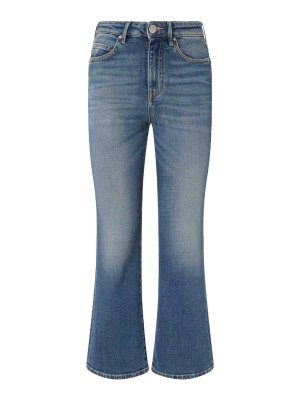 デニム・ジーパン MOTHER LIGHT BLUE COTTON DENIM JEANS 102781230ATDK Mother Jeans - Light Blue - Women | 102781230ATDK | thebs.com