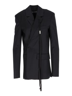 ANN DEMEULEMEESTER: cappotti corti - Cappotto in lana