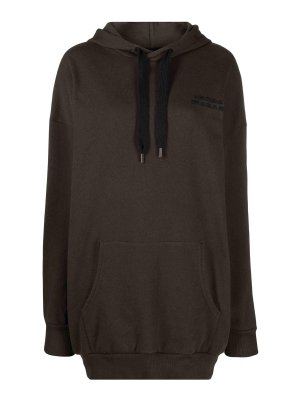 ISABEL MARANT: Sweatshirts & Sweaters - Solena Logo-Embroidered Hoodie
