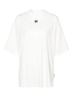 Palm Angels: t-shirts - Wing Pencil Loose T-Shirt