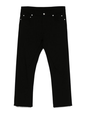 RICK OWENS: カジュアルトラウザー - カジュアルパンツ - 黒