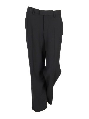 ANN DEMEULEMEESTER: Pantalons casual - Pantalons Décontractés - Noir