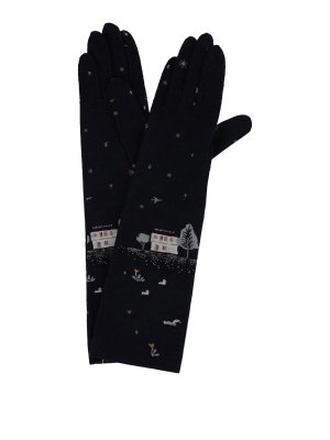 Max Mara Timor Gloves - Black - Women | 2424566013600TIMOR012