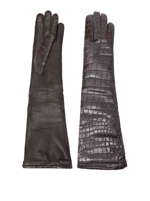 MIU MIU: gloves - Leather Gloves