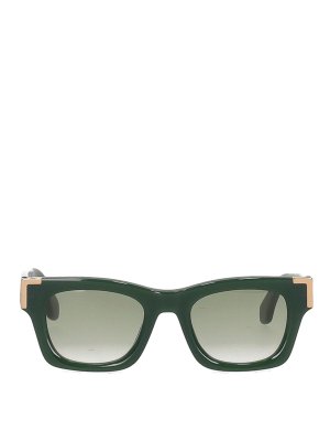 Palm Angels: sunglasses - Westport Sunglasses Green Gradient Green