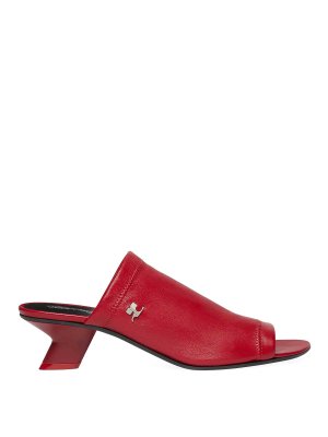 Courreges: Mules - Mules - Rot