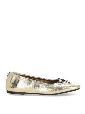 GOLDEN GOOSE: フラットシューズ - フラットシューズ - 金