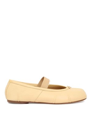 Maison Margiela: ballerine - Tabi Ballerina Shoes