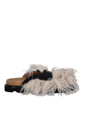 The Attico Sabot Robin Mini - Black - Women | SH0855LBT19AA100