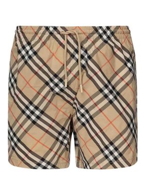 BURBERRY: Swim shorts & swimming trunks - Swimming Costume With Vintage Check Pattern