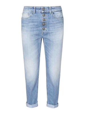 デニム・ジーパン DONDUP Woman Jeans Blue P692DS0268HK6 800 Women's Jeans | Dondup