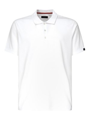 FAY: polo shirts - Cotton Polo Shirt With Logo