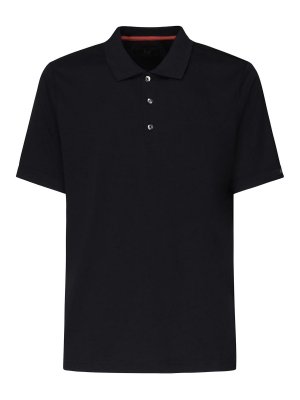 Tシャツ・カットソー Burberry SS25 Wool polo shirt (8104873 BLACK) Burberry Wool Polo Shirt - Black - Men | 8104873 | thebs.com