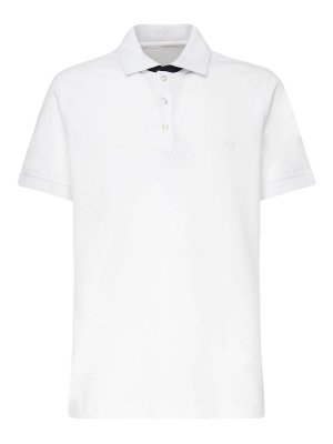 FAY: polo shirts - Pique Polo Shirt