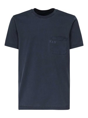 FAY: Tシャツ - Tシャツ - ブルー
