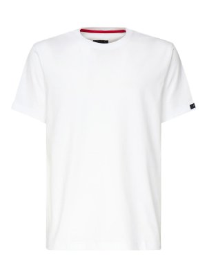 Tシャツ・カットソー ELEVENTY Men T Shirts K75TSHK02TES0K266011302 White Eleventy Cotton T-Shirt - White - Men | K75TSHK02TES0K266011302