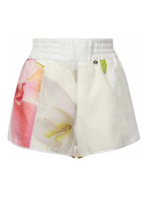 GENNY: Hosen Shorts - Shorts - Weiß