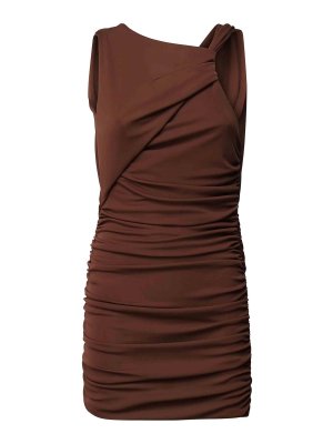 THE ANDAMANE: knee length dresses - Dress With Drape