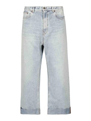 VALENTINO GARAVANI: jeans bootcut - Jeans a gamba larga