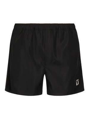 VALENTINO GARAVANI: Swim shorts & swimming trunks - Swimming Costume With Logo