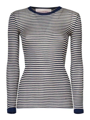 VALENTINO GARAVANI: crew necks - Striped Jersey