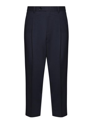 BEABLE: Pantalons casual - Pantalons Décontractés - Bleu