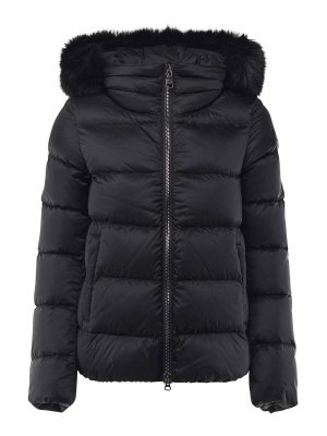 Ami Paris Nylon Short Down Jacket - Black - Women